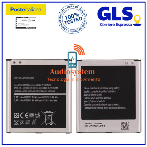 Batteria per samsung b600bu - batteria, eb-b600bu