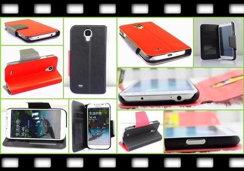 Custodia flip slim per samsung - flip,